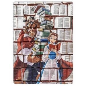 Beauty and the Beast Book Magnet